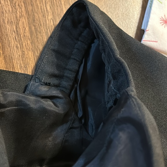 Black Off the Shoulder Evening Dress. Sz. 10/12 - Picture 8 of 11